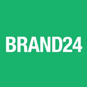 Unlock the Power of Media Monitoring with Brand24 logo